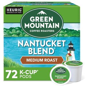 Café Green Mountain Roasters Nantucket Blend, Cápsulas Individuales Keurig K-Cup, Cápsulas de Café de Tueste Medio, 72 Unidades - Product Image 1