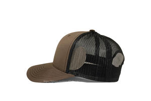 Casquettes de camionneur personnalisées en maille marron casquettes de camionneur de haute qualité casquettes de sport en gros au Vietnam - Product Image 3