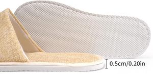 Commodités d'hôtel écologiques du Bangladesh Pantoufles en coton multicolores confortables jetables - Product Image 3