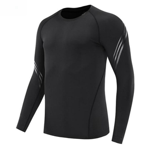 Camiseta Deportiva de Compresión de Manga Larga, Secado Rápido, Spandex/Poliéster, Personalizada con Impresión, para Gimnasio, al por Mayor, Nueva Colección 2026 - Product Image 6