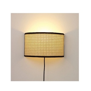 Lámparas Colgantes de Ratán Vintage Hechas a Mano de Alta Calidad al por Mayor con Bombilla LED para Diseño de Hoteles y Hogares - Product Image 3