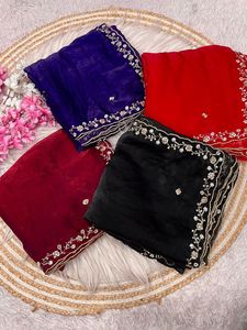 La mayoría de las ventas elegante indio Bollywood elegante satén Sari exclusiva blusa de lujo fiesta étnica boda Diwali Festival desgaste - Product Image 3