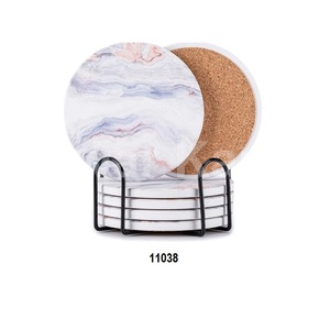 จานรองแก้วทองแดงกลมทุบ - Product Image 6