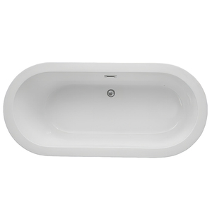 อ่างอาบน้ำอะคริลิคทรงรีตั้งตั้งได้สีขาวแบบร่วมสมัย59 "ได้รับการรับรองจาก CE - Product Image 2