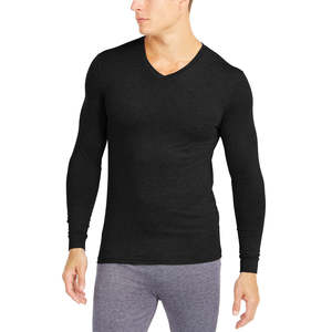 Maglietta intima da uomo con scollo a V 32 Degrees, nera, taglia media - Product Image 1