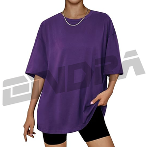 Trendy Queen, camisetas de entrenamiento para mujer, ropa deportiva de talla grande, camiseta activa de manga corta a la moda 2025, tela transpirable de ajuste cómodo - Product Image 1