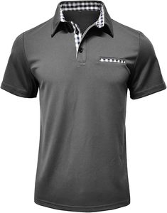 Polos de impresión personalizados de mezcla de algodón y poliéster al por mayor de alta calidad, Polo liso en blanco de talla grande para hombre para ropa deportiva - Product Image 1