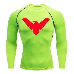 Vêtements de jogging exclusifs pour hommes imprimés en 3D personnaliser la conception Rash Guard chemises d'été d'entraînement de gymnastique de qualité supérieure - Product Image 4