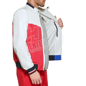 Chaquetas modernas clásicas Bomber para hombre, prendas de vestir exteriores ligeras con cremallera completa, perfectas para viajes, uso diario, última venta al por mayor - Product Image 4