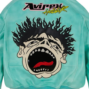 Chaquetas Avirex de cuero profesional con precio al por mayor de alta calidad Chaquetas Avirex de diseño premium ajustables con etiqueta privada personalizada - Product Image 5