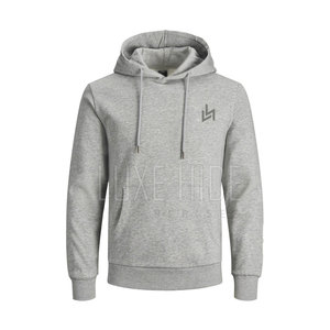 Sudaderas con capucha mezcladas de algodón hechas en Pakistán de alta calidad logotipo personalizado ropa informal hombres sudaderas con capucha para venta en línea - Product Image 1