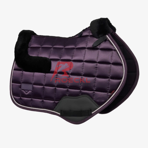 Tapis de selle de cheval anglais en gros de haute qualité tissu respirant doublure douce coussin de selle de conception équestre confortable et durable - Product Image 5