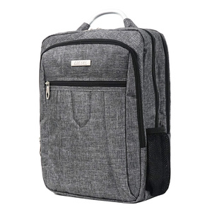 Sac à dos pour ordinateur portable en polyester imperméable unisexe, mode, bandoulière souple, fermeture éclair, service OEM personnalisé, pratique pour ordinateur portable - Product Image 2