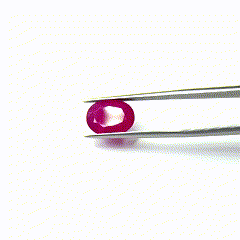 Rubis de Birmanie naturel non traité de 4,63 carats, cristal naturel en vrac - Product Image 2