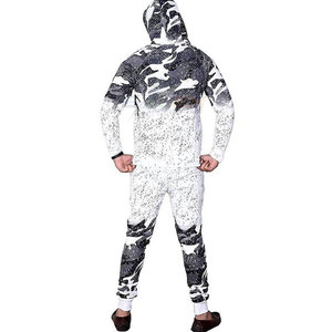 ชุดวอร์มมีซิประบายอากาศพร้อมแจ็กเก็ตและกางเกงขายาวทรงสลิมฟิตชุดวอร์มคลาสสิกพร้อมกางเกงสำหรับวิ่งใส่สบาย - Product Image 3