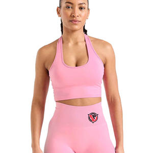 เสื้อยืดครอปแห้งเร็วสำหรับผู้หญิงเสื้อครอปสำหรับเล่นกีฬาโยคะเสื้อผ้าออกกำลังกายในยิมฤดูร้อน - Product Image 5