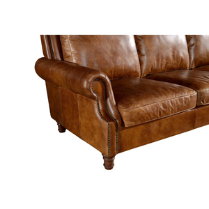 Juego de sofá moderno de madera para exteriores de dos asientos con ruedas, diseño antiguo resistente a la intemperie - Product Image 4