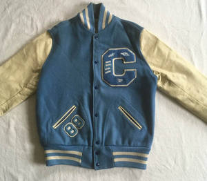 Streetwear personnalisé pour hommes veste universitaire de créateur veste universitaire letterman surdimensionnée pour hommes printemps - Product Image 1