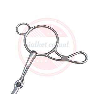 Stainless Steel Horse Bit Customized Stainless Steel Horse Snaffle <b>Gags</b> Professional Veterinary Instruments - Product Image 3
