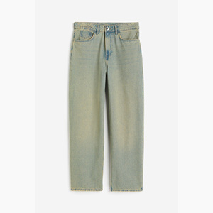 Jeans en denim fuselés à jambe droite en coton de haute qualité pour femmes salopette personnalisée bleu uni en taille XL Style décontracté - Product Image 5