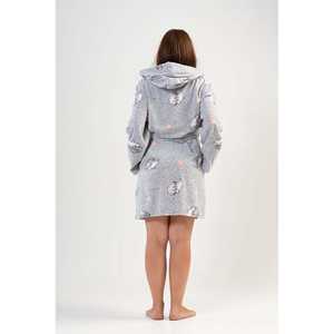 Bata corta de forro polar para mujer, talla XXL, con bolsillos, sudaderas con capucha y sudaderas - Product Image 1