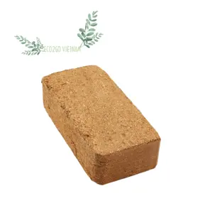 Real Natural Cocopeat Block Coco Peat Block Press With Cheap Price And Biodegradable From Eco2go Vietnam
