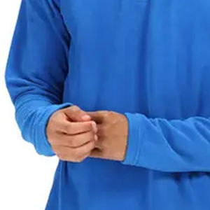 Sweat-shirt pour homme en tissu respirant à prix de gros, avec col montant zippé, design de logo personnalisé, manches longues pour homme avec service OEM - Product Image 3