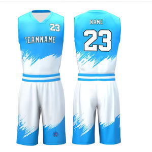 2025 gros respirant Top qualité basket-ball uniforme nouveau Design basket-ball uniforme en gros personnalisé basket-ball uniforme - Product Image 2