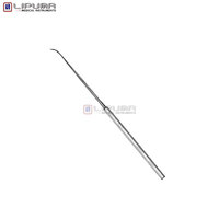 Instrument chirurgical en acier inoxydable pour l'otochirurgie, Rosen Pick 16,5 cm, courbé, 1,5 mm, outil microchirurgical de précision ORL, instruments médicaux