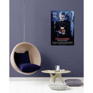 Póster Moderno de Hellraiser de una Pieza, 61x91.5 cm, La Puerta al Infierno, Marco Negro para Pared - Product Image 3