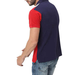 Polo à manches courtes pour hommes Chemise de golf en polyester de qualité à séchage rapide Impression personnalisée Tissage non tissé Prix de gros - Product Image 2