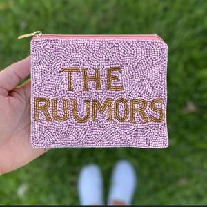 Hermosa artesanía con cuentas eres bienvenido bordado GRACIAS Mini bolso con cremallera elegante y de moda Premium por Hiba Enterprises - Product Image 3