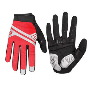 Gants de course à vélo unisexes de bonne qualité, à doigts entiers, protection UV, impression de logo personnalisée, fonction tactile, fabriqués en spandex pour hommes - Product Image 1