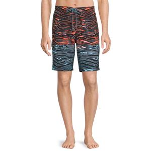 กางเกงขาสั้นผู้ชาย,กางเกงออกกำลังกายฟิตเนสเสื้อคลุมขาสั้นระบายอากาศได้ดีมีเชือกหูรูดสำหรับผู้ชาย - Product Image 5