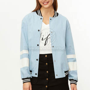 Chaqueta Varsity para mujer, ropa de abrigo Bomber a la moda para equipo universitario, aspecto informal y ropa de calle - Product Image 5