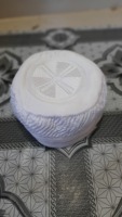 Gorro/Bugis/Tupi/Topi/Kufi de Oración Musulmán Personalizable de Malla de Algodón 100% Ecológico de Alta Calidad para Mujer, Todas las Estaciones, Bangladesh