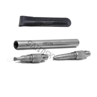 Spéculum oculaire MAUMENEE PARK en acier inoxydable, lames en acier massif réglables, 14 mm de large, vis de verrouillage, supports de suture, modèle SSE-18-33 CE