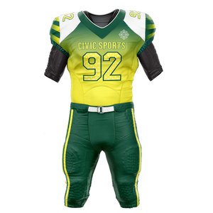 Meilleure fabrication OEM, concevez votre propre uniforme de football américain à bas prix - Product Image 2