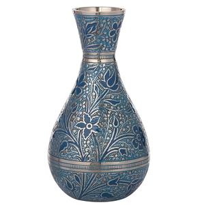 Modern Home Decor Table Accent <b>Vase</b> Hand-Printed & <b>Engraved</b> Brass & Copper Design Best Prices - Product Image 5