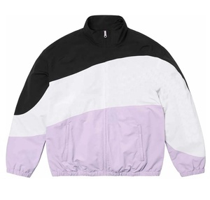 Chaqueta Cortavientos de Moda Urbana al por Mayor, Chaqueta Anorak Impermeable y Cortavientos de Nailon con Bloques de Color para Hombre - Product Image 5