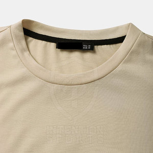 Bajo MOQ Estilo único Hombres Camisetas Ropa de verano Hombres Camisetas Logotipo personalizado Impresión Hombres Camisetas - Product Image 3