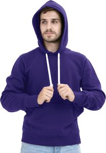 Unisexe 100% coton 600gsm haute qualité éponge française poids lourd recadrée à capuche blancs plaine teint hiver Streetwear polaire solide - Product Image 4