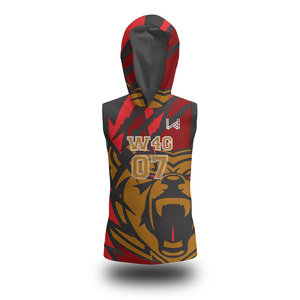 Logo personnalisé 7on7 maillots de football drapeau respirant 7v7 uniformes de compression 100% polyester ensembles grande taille à faible coût - Product Image 2