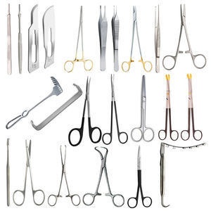 Juego de 23 piezas de instrumentos quirúrgicos de abdominoplastia para eliminación de grasa abdominal, herramienta de cirugía plástica de acero para abdomen medio - Product Image 5