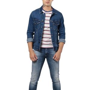 New <b>Men</b> Pure Colour <b>Denim</b> <b>Jacket</b> Casual Loose Fit Warm Workwear <b>Jacket</b> Trendy All Size Custom WholeSale OEM 2026 - Product Image 5