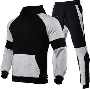 Survêtements d'hiver de sport de qualité supérieure 2026 – Logo personnalisé imprimé, en molleton technique uni, coton léger, style vintage pour homme - Product Image 1