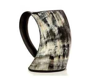 Taza para beber vikingo de ágata pulida de la mejor calidad, estilo náutico, cuerno Real tallado, cualquier tipo tallado, cuerno de búfalo, artesanías naturales - Product Image 2