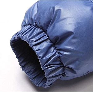 Veste coupe-vent matelassée unisexe XL personnalisée avec logo, imperméable, respirante, avec fermeture éclair, veste d'extérieur imperméable - Product Image 5