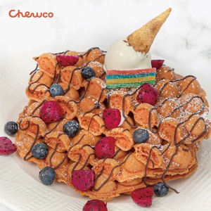 Mezcla en Polvo para Waffles de Burbuja (Taiyaki) Certificada HACCP, 10 kg x 2 Bolsas/Caja, para Uso Doméstico y Comercial - Product Image 5