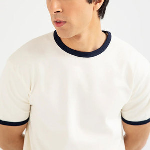 Mejor precio Casual 100% algodón hombres camisetas para adultos tamaño OEM servicio hombres camisetas para la venta - Product Image 4